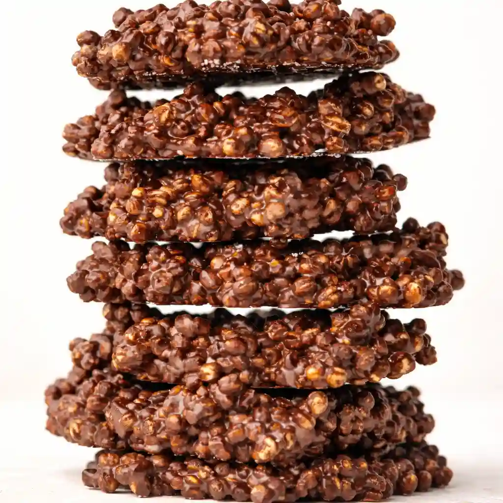 High protein dark chocolate quinoa crisp easy family snack