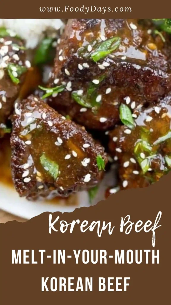 Melt-in-your-mouth Korean beef served over rice in a family-style bowl