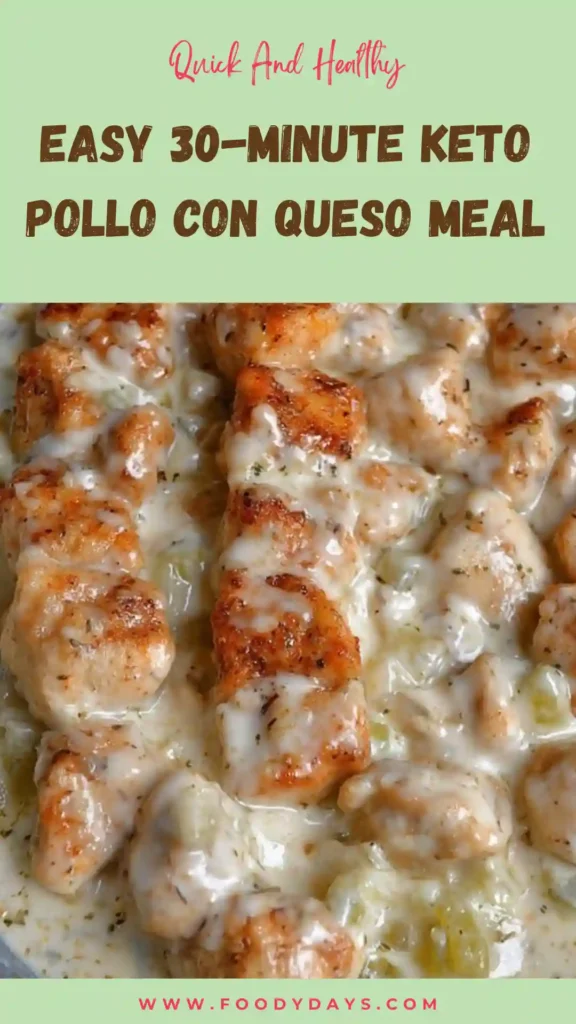 healthy keto pollo con queso creamy chicken low carb meal