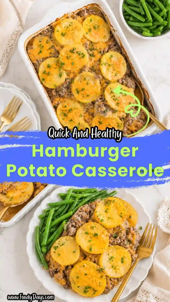 healthy hamburger potato casserole