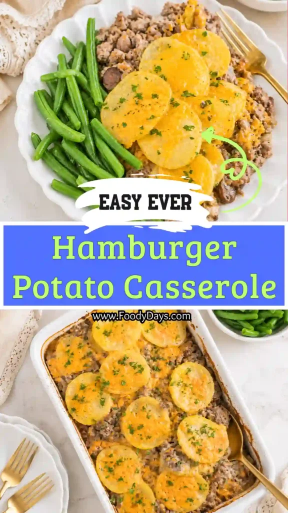 healthy hamburger potato casserole