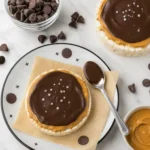 Chocolate peanut butter rice cakes