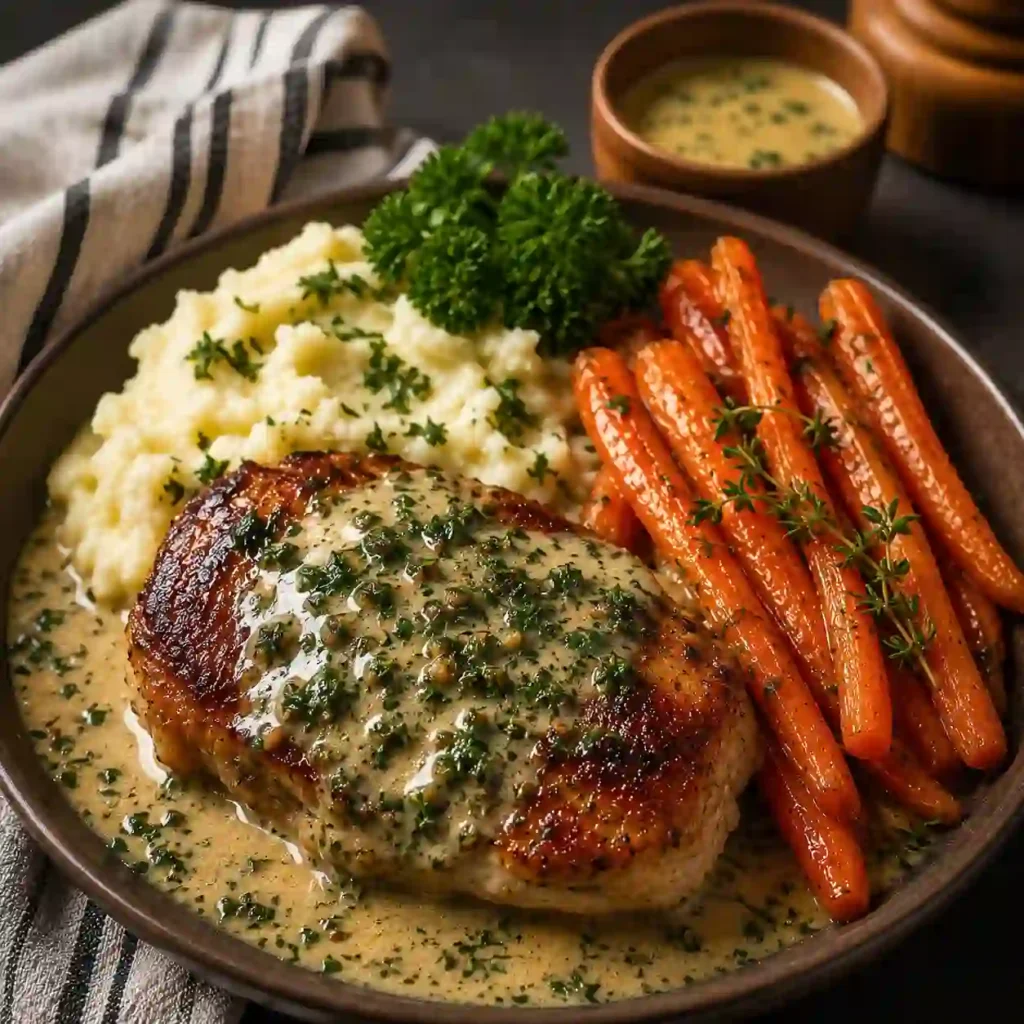 creamy chicken and carrots