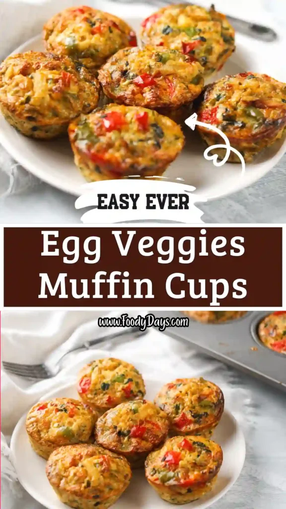 Egg muffin brunch spread