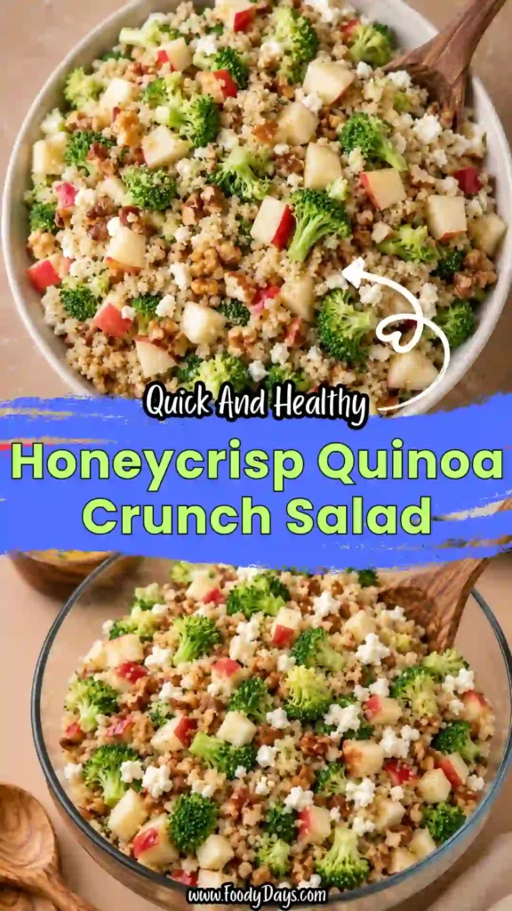 healthy broccoli quinoa salad