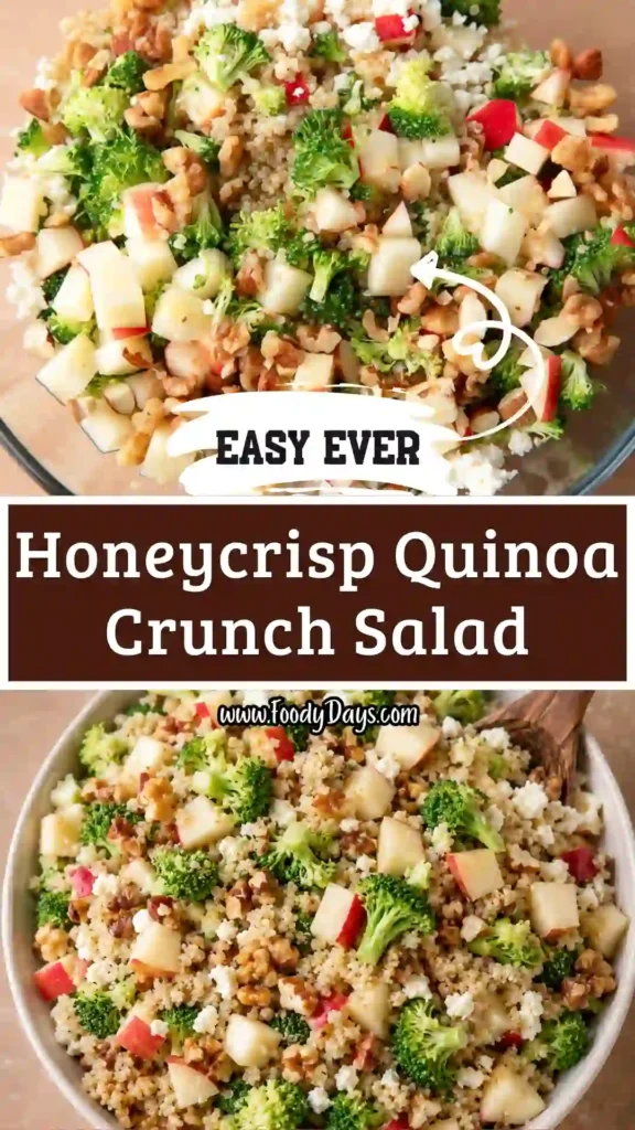 healthy broccoli quinoa salad
