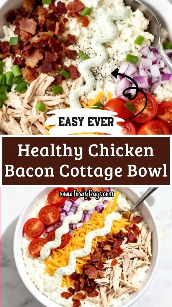 Wellness Chicken Bacon Ranch Cottage Cheese Bowl