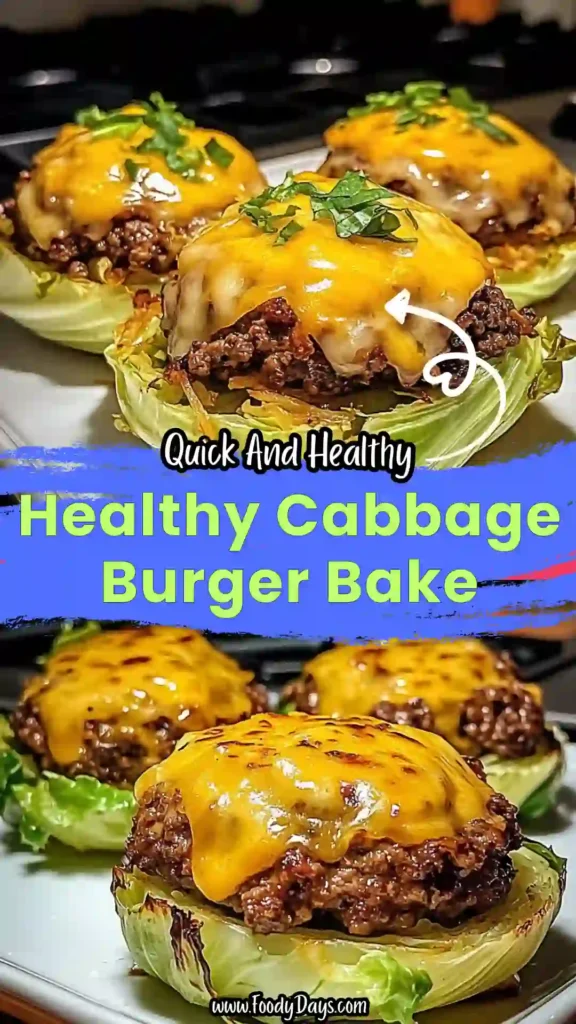 healthy high protein cabbage burgers