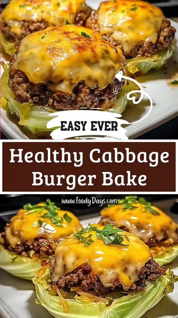 healthy high protein cabbage burgers