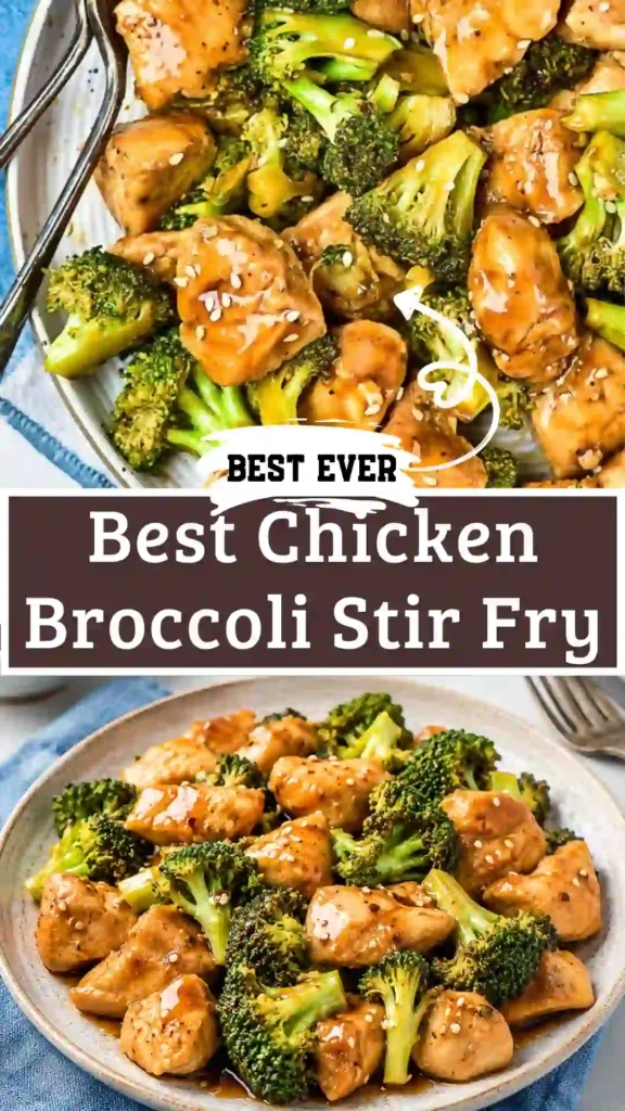 Chicken Broccoli Stir Fry seasonal dinner